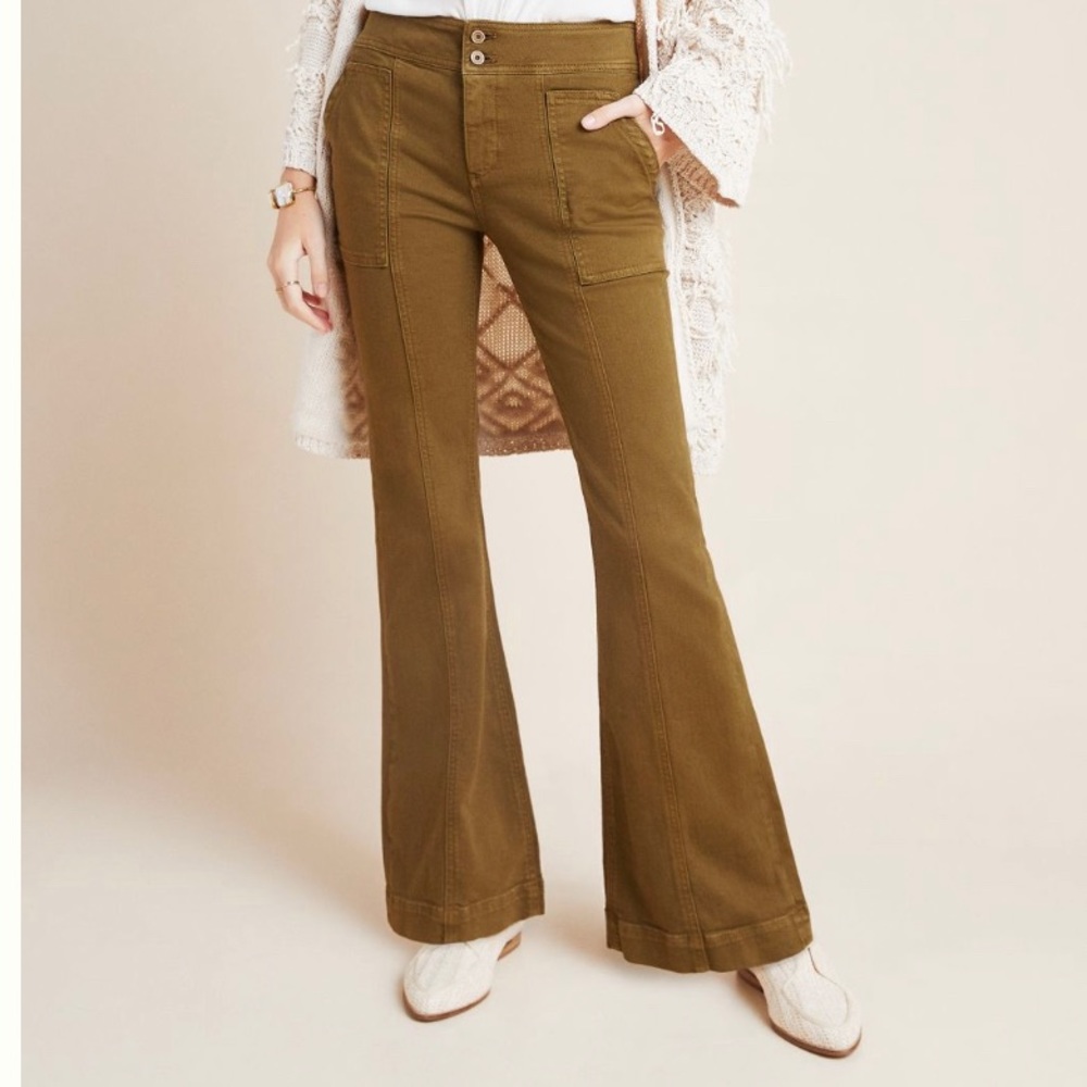 Anthropologie Pilcro High Rise Bootcut Tro…